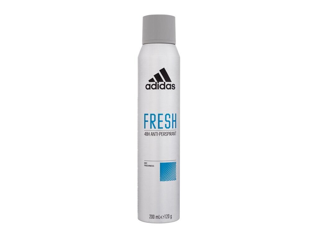 Spreideodorant meestele Adidas Fresh 200 ml hind ja info | Deodorandid | hansapost.ee