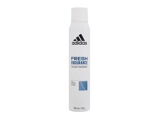 Спрей дезодорант Adidas Fresh Endurance 72h 200 мл цена и информация | Дезодоранты | hansapost.ee