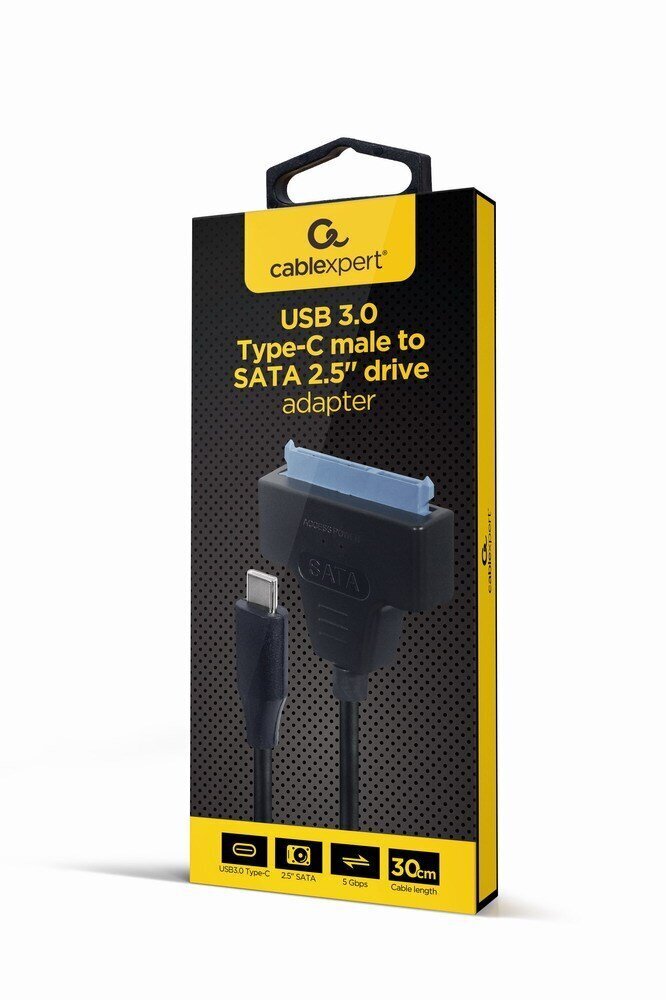 Gembird USB 3.0 Type-C male to SATA 2.5 hind ja info | USB adapterid ja jagajad | hansapost.ee