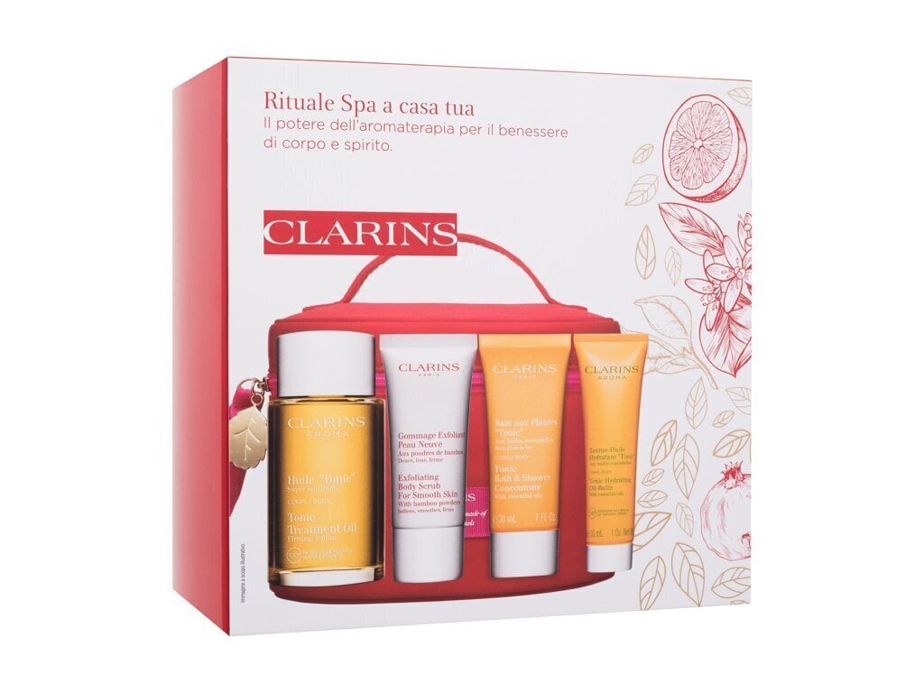 Kehanaha hoolduskomplekt Clarins цена и информация | Kehakreemid, kehaõlid ja losjoonid | hansapost.ee