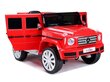 Elektriauto lastele Mercedes G500, punane цена и информация | Laste elektriautod | hansapost.ee