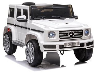 Elektriauto lastele Mercedes G500, valge hind ja info | Laste elektriautod | hansapost.ee