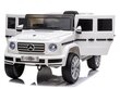 Elektriauto lastele Mercedes G500, valge hind ja info | Laste elektriautod | hansapost.ee