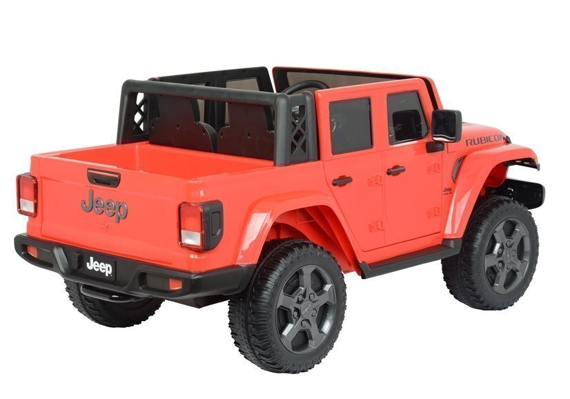 Elektriauto lastele Jeep Rubicon 6768R, punane цена и информация | Laste elektriautod | hansapost.ee