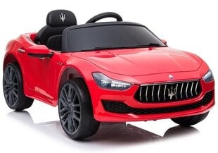 Elektriauto lastele Maserati Ghibli SL631, punane цена и информация | Электромобили для детей | hansapost.ee