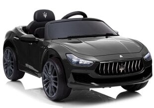 Elektriauto lastele Maserati Ghibli SL631, must hind ja info | Laste elektriautod | hansapost.ee