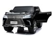 Elektriauto lastele LEXUS DK-LX570, lakitud must hind ja info | Laste elektriautod | hansapost.ee