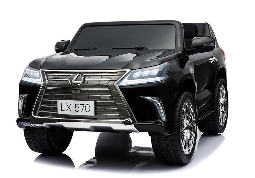 Elektriauto lastele LEXUS DK-LX570, lakitud must hind ja info | Laste elektriautod | hansapost.ee