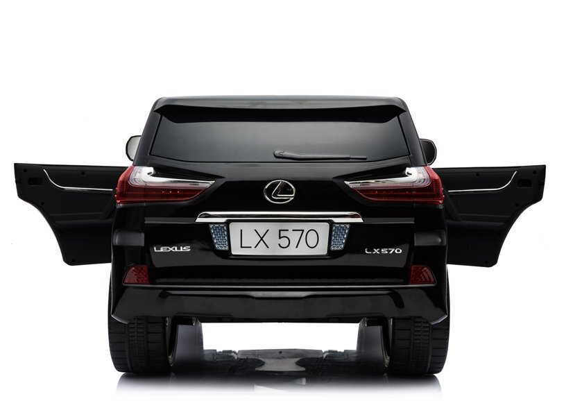 Elektriauto lastele LEXUS DK-LX570, lakitud must hind ja info | Laste elektriautod | hansapost.ee