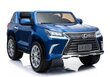 Elektriauto lastele LEXUS DK-LX570, lakitud sinine hind ja info | Laste elektriautod | hansapost.ee