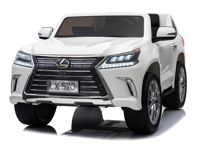 Elektriauto lastele LEXUS DK-LX570, valge цена и информация | Laste elektriautod | hansapost.ee