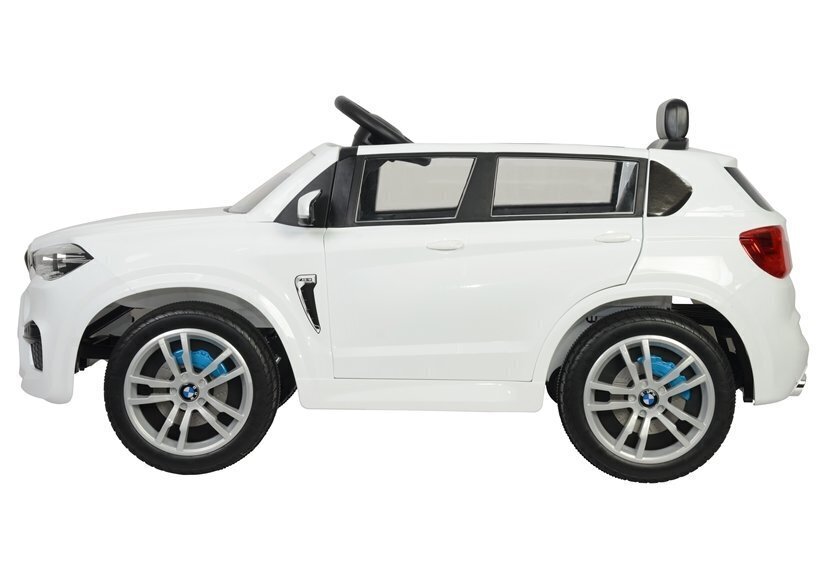 Elektriauto lastele BMW X5 M, valge hind ja info | Laste elektriautod | hansapost.ee