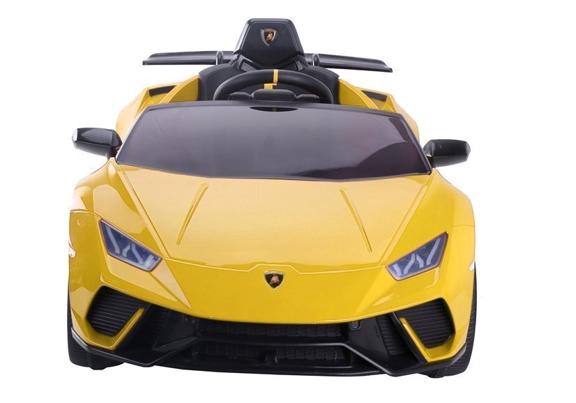 Elektriauto lastele Lamborghini Huracan, kollane цена и информация | Laste elektriautod | hansapost.ee