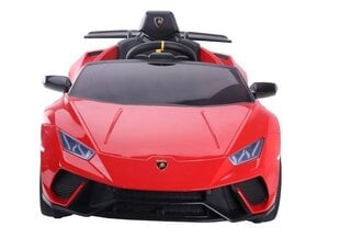 Elektriauto lastele Lamborghini Huracan, punane цена и информация | Электромобили для детей | hansapost.ee
