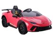 Elektriauto lastele Lamborghini Huracan, punane цена и информация | Laste elektriautod | hansapost.ee