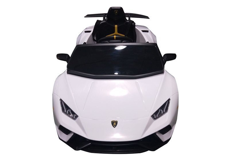 Elektriauto lastele Lamborghini Huracan, valge hind ja info | Laste elektriautod | hansapost.ee