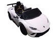 Elektriauto lastele Lamborghini Huracan, valge hind ja info | Laste elektriautod | hansapost.ee