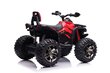 Elektriline ATV lastele Quad QLS-3288, punane hind ja info | Laste elektriautod | hansapost.ee