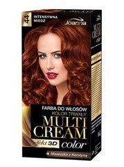 Juuksevärv Joanna Multi Cream Color 100 ml, 44 Intensive Copper цена и информация | Краска для волос | hansapost.ee