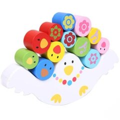 Puidust mäng peredele "Kana munaga" hind ja info | Beebide mänguasjad | hansapost.ee