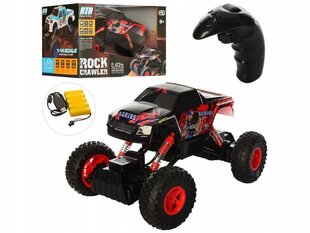 Maastur Rock Crawler kaugjuhtimispuldiga 1:14, 4x4 kahe mootoriga hind ja info | Mänguasjad poistele | hansapost.ee