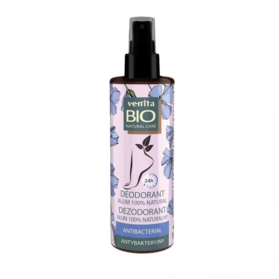 Antibakteriaalne jaladeodorant Venita Bio Natural Care 100ml hind ja info | Deodorandid | hansapost.ee