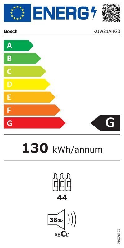 Bosch KUW21AHG0 price and information | Veinikülmkapid | hansapost.ee