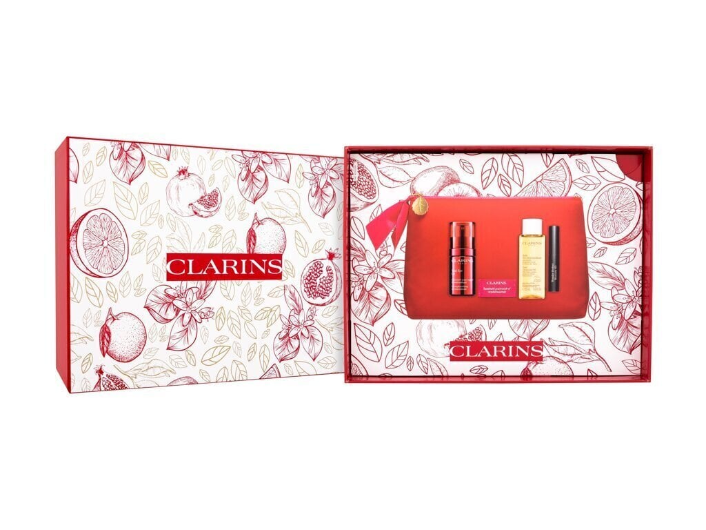 Silmahoolduskomplekt Clarins цена и информация | Silmakreemid ja seerumid | hansapost.ee