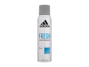 Спрей дезодорант для мужчин Adidas Fresh 150 мл цена и информация | Дезодоранты | hansapost.ee