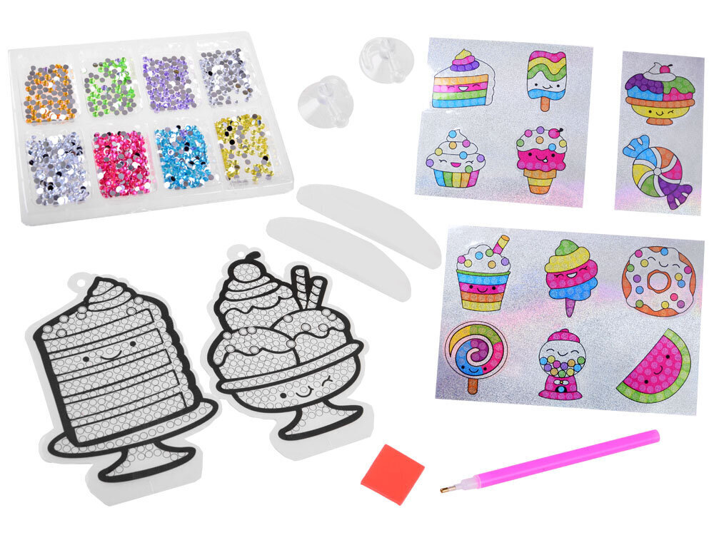 Loominguline komplekt - teemantmosaiik "Sweets" цена и информация | Arendavad laste mänguasjad | hansapost.ee