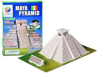 3D pusle Maya Pyramid, 19 o. цена и информация | Пазлы | hansapost.ee