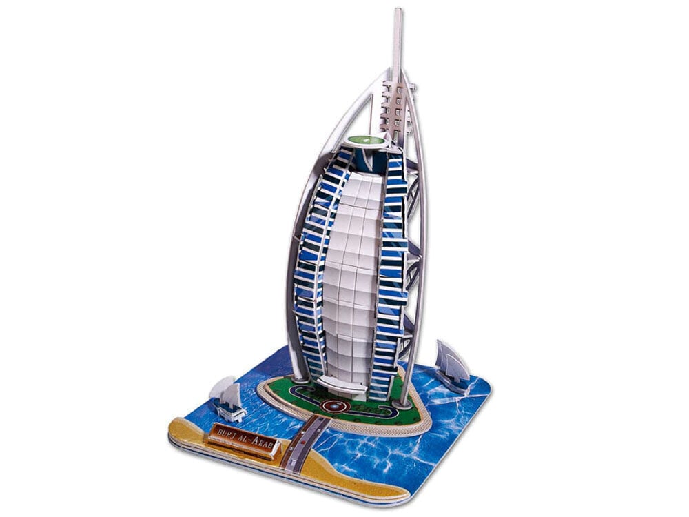 3D pusle Burj Al Arab, 30 o. цена и информация | Pusled lastele ja täiskasvanutele | hansapost.ee