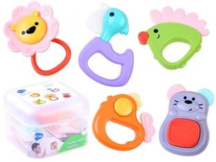 Kõristite-närimislelu komplekt, 5 tk. price and information | Toys for babies | hansapost.ee