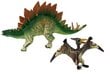 Komplekt dinosauruste kujukestega Stegosaurus ja Pteranodone цена и информация | Mänguasjad poistele | hansapost.ee