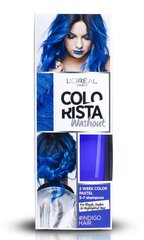 Временная краска для волос L'Oreal Paris Colorista Washout, Indigo цена и информация | Краска для волос | hansapost.ee