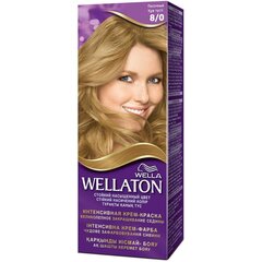 Juuksevärv Wella Wellaton 100 g, 8/0 Light Blonde цена и информация | Краска для волос | hansapost.ee