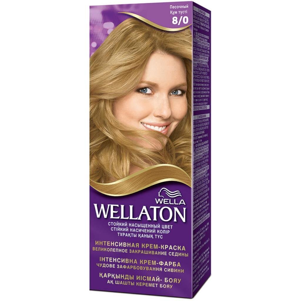 Juuksevärv Wella Wellaton 100 g, 8/0 Light Blonde цена и информация | Juuksevärvid | hansapost.ee