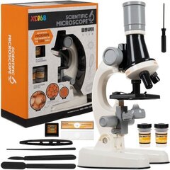 Kruzzel Учебный микроскоп 1200x (19761) цена и информация | Развивающие игрушки для детей | hansapost.ee