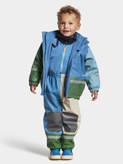 Didriksons laste soe kummikomplekt BOARDMAN, sinine-kirju цена и информация | Непромокаемая одежда для детей | hansapost.ee