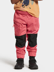 Didriksons весенне-осенние детские штаны softshell LÖVET, кораллового цвета цена и информация | Didriksons Одежда для девочек | hansapost.ee