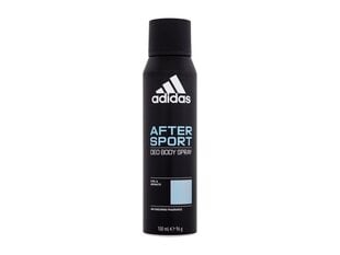 Спрей-дезодорант для мужчин Adidas After Sport 150 мл цена и информация | Adidas Гигиенические товары | hansapost.ee