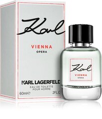 Туалетная вода Karl Lagerfeld Vienna Opera EDT для мужчин 60 мл цена и информация | Духи для Него | hansapost.ee