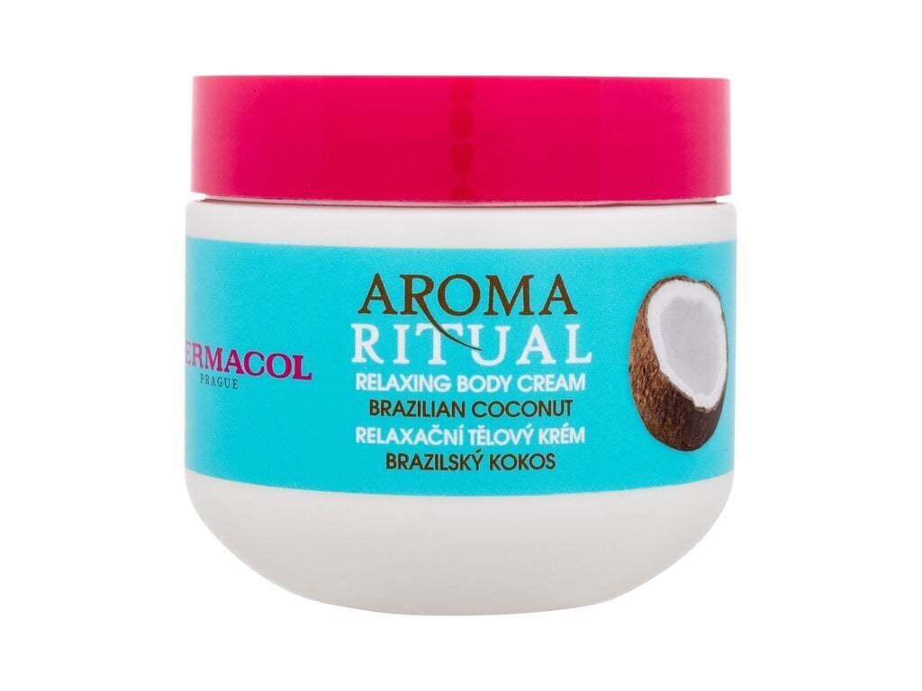 Niisutav kehakreem Dermacol Aroma Ritual Brazilian Coconut 300 g цена и информация | Kehakreemid, kehaõlid ja losjoonid | hansapost.ee