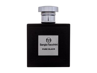 Tualettvesi Sergio Tacchini Pure Black EDT meestele 100 ml цена и информация | Духи для Него | hansapost.ee