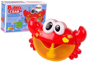 Lean toys Игрушка для ванной Генератор мыльных пузырей Красный краб цена и информация | Игрушки для малышей | hansapost.ee