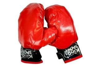Боксерский комплект Kings Sport, красный цена и информация | Игрушки для мальчиков | hansapost.ee
