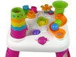 lnteraktiivne laud koos erinevate klotsidega LeanToys, roosa цена и информация | Beebide mänguasjad | hansapost.ee