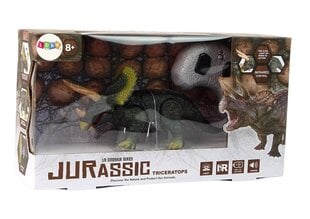 Lean toys Трицератопс динозавра с дистанционным управлением цена и информация | Игрушки для мальчиков | hansapost.ee