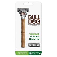 Bulldog Original Bamboo Machine + 2 spare heads цена и информация | Косметика и средства для бритья | hansapost.ee