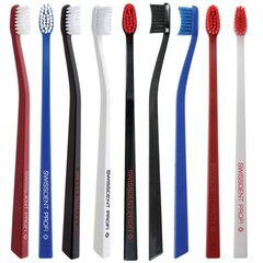 Swissdent Profi Colours Soft-Medium - Toothbrush 1.0ks Green hind ja info | Hambaharjad, hampapastad ja suuloputusvedelikud | hansapost.ee